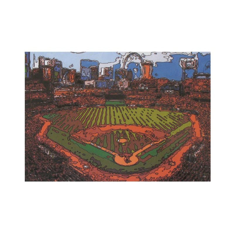 St. Louis Postcard - Busch Stadium 4" x 6" (50 PACK)
