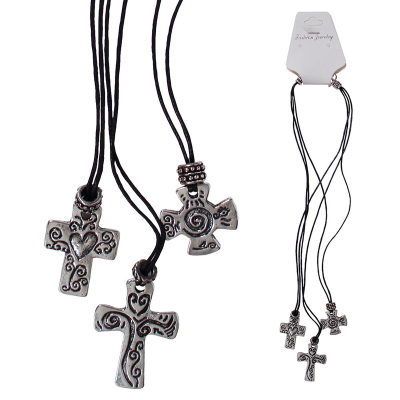 Jewelry - Cross Trilogy Necklace