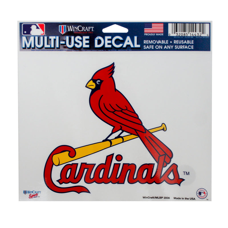 St. Louis Cardinals Decal 4-1/2" x 6"