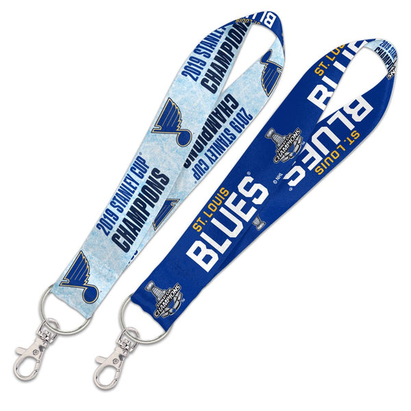 St. Louis Blues Stanley Cup Key Strap 1"
