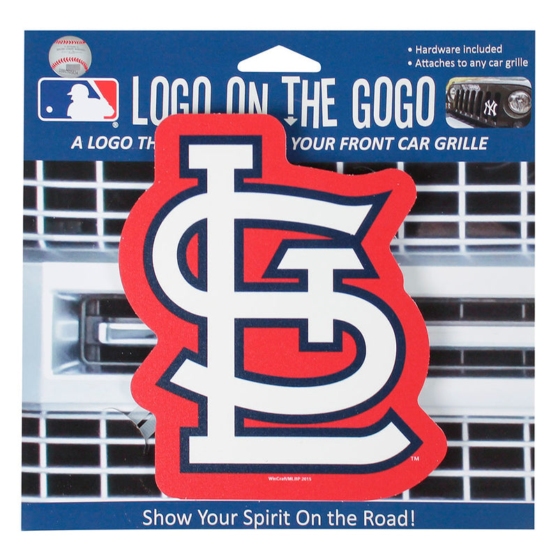 St. Louis Cardinals Car Grill Emblem 5-3/4"