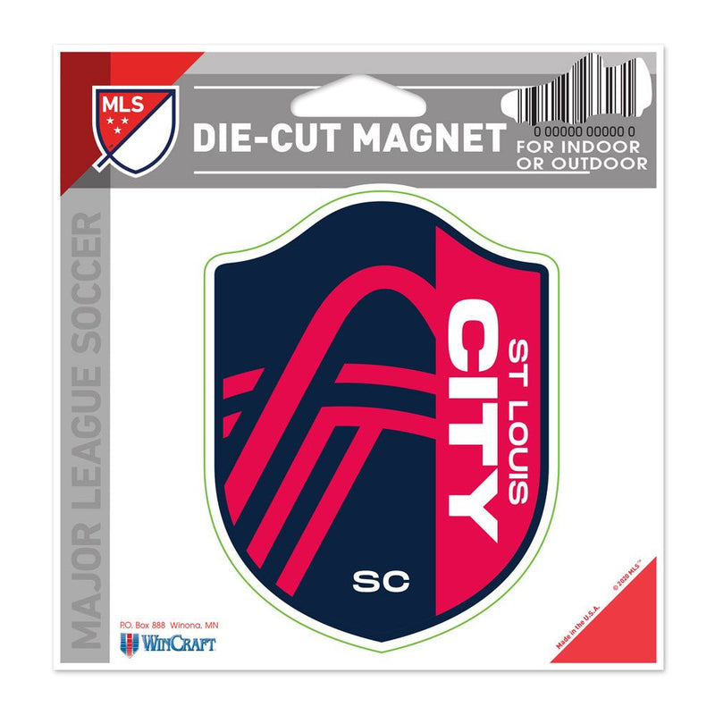 St. Louis City SC Die Cut Magnet 6"