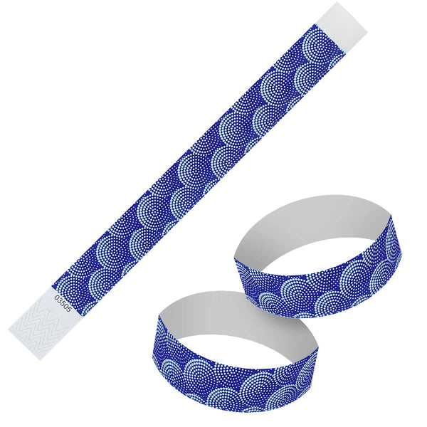 Eco-Friendly Tyvek Paper Wristbands 1" (500 PACK)