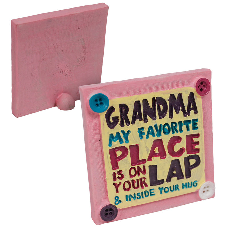 Grandma Plaque 3-1/4"