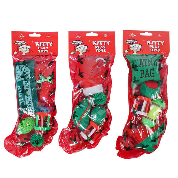 Pet Christmas Stocking For Cats