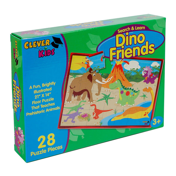 Search and Learn Dino Friends Puzzle