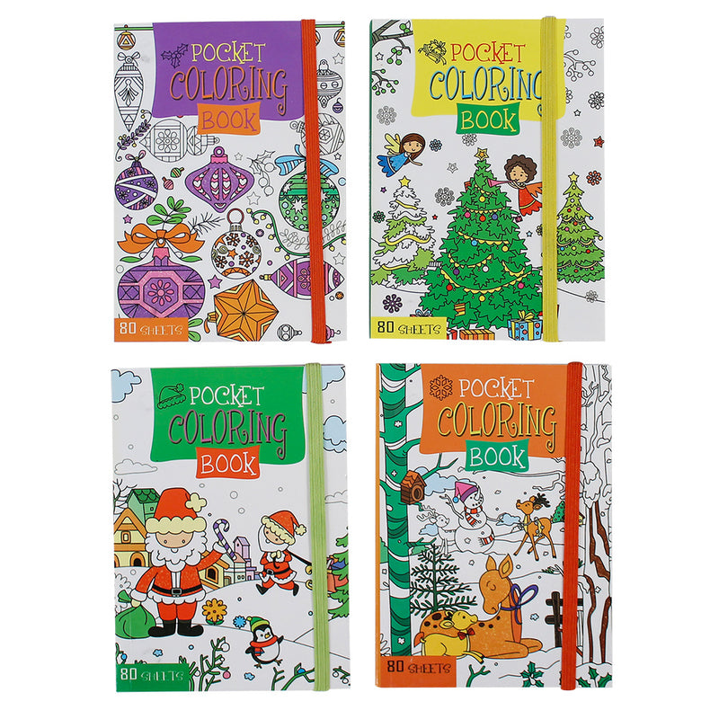 Christmas Coloring Book Pocket Size